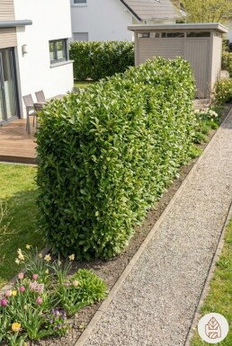 Laurier-palme / Prunus Laurocerasus Herbergii 60-80 cm - Pot