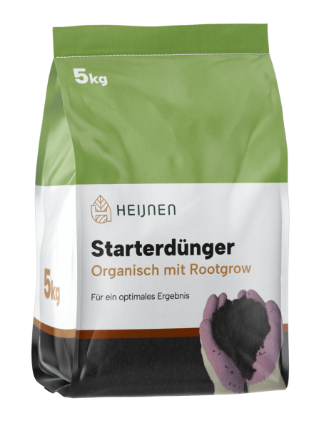 Organischer Starterdünger mit Rootgrow 5 kg Organischer Starterdünger mit Rootgrow 5 kg