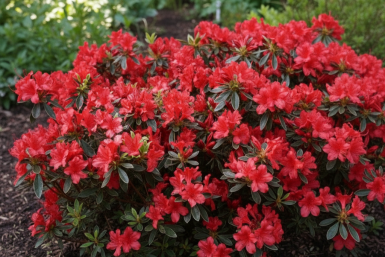 Azalea japonica 'Hot Shot' Strauch 20-25 cm