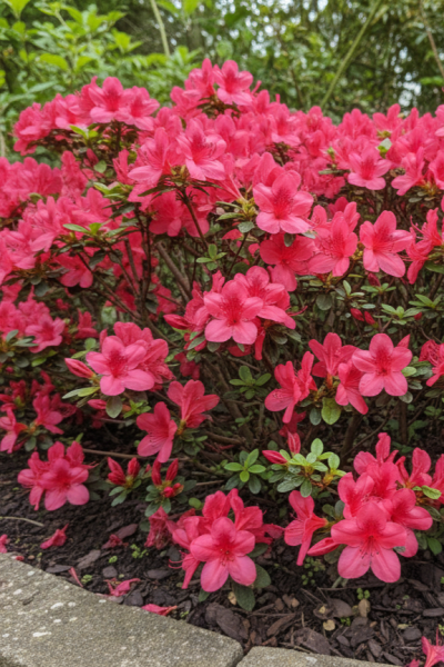 Azalea japonica 'Moederkensdag' Strauch