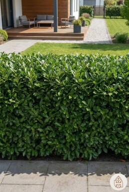 Kirschlorbeer / Prunus Laurocerasus Genolia Fertighecke 100x30x140cm